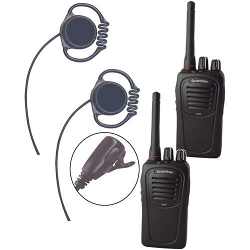 Eartec Scrambler SC-1000 Plus 2-Way Radio and Loop LOSC2000LL