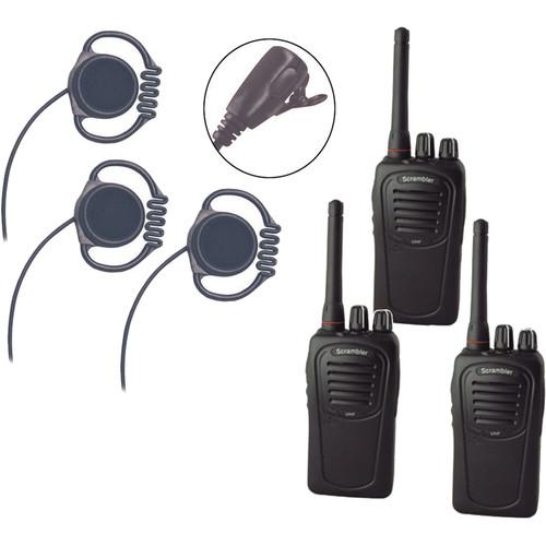 Eartec Scrambler SC-1000 Plus 2-Way Radio and Loop LOSC3000LL, Eartec, Scrambler, SC-1000, Plus, 2-Way, Radio, Loop, LOSC3000LL