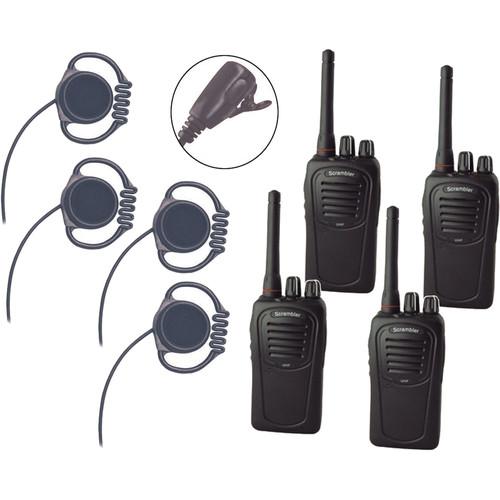 Eartec Scrambler SC-1000 Plus 2-Way Radio and Loop LOSC4000LL, Eartec, Scrambler, SC-1000, Plus, 2-Way, Radio, Loop, LOSC4000LL