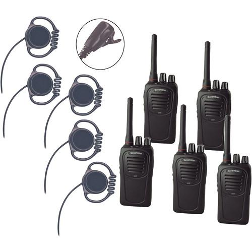 Eartec Scrambler SC-1000 Plus 2-Way Radio and Loop LOSC5000LL, Eartec, Scrambler, SC-1000, Plus, 2-Way, Radio, Loop, LOSC5000LL