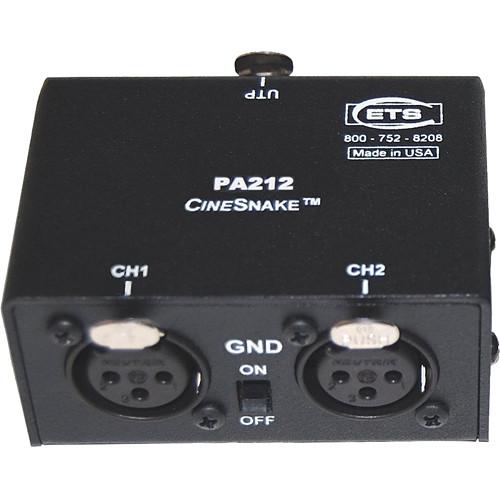 Energy Transformation Systems CineSnake PA212 2-Channel PA212