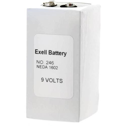 Exell Battery 246 9V Alkaline Battery (500 mAh) 246, Exell, Battery, 246, 9V, Alkaline, Battery, 500, mAh, 246,