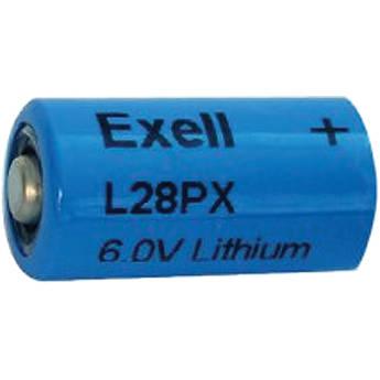 Exell Battery  L28PX 6V Lithium Battery L28PX