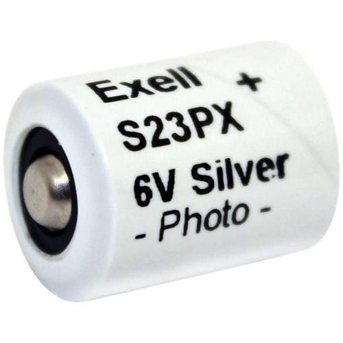 Exell Battery S23PX 6V Silver Oxide Battery S23PX
