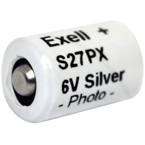 Exell Battery S27PX 6V Silver Oxide Battery S27PX