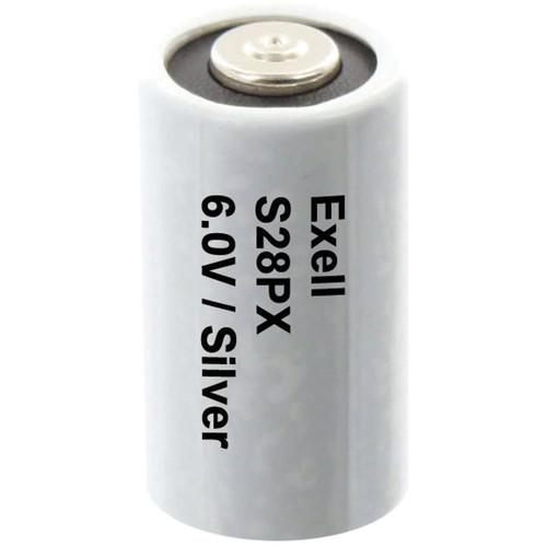 Exell Battery S28PX 6V Silver Oxide Battery S28PX