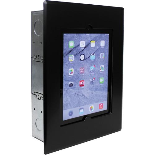 FSR Flush Mount with Back Box and Cover for iPad WE-FMIPDNB-BLK