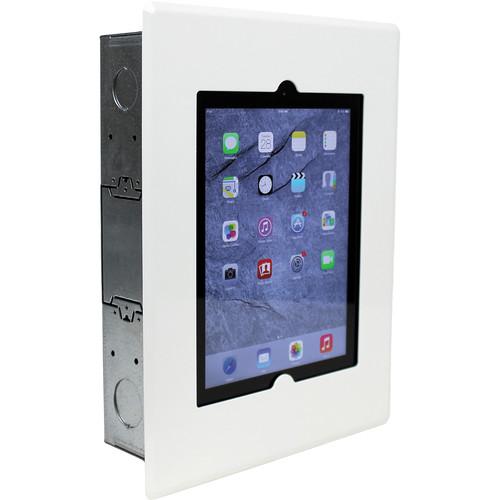 FSR Flush Mount with Back Box and Cover for iPad WE-FMIPDNB-WHT