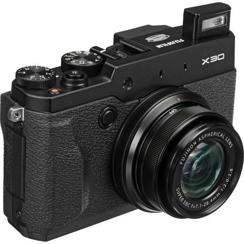 Fujifilm  Fujifilm X30 Digital Camera (Black), Fujifilm, Fujifilm, X30, Digital, Camera, Black, , Video