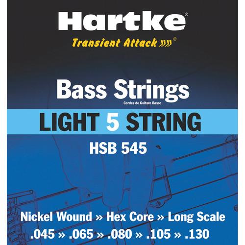 Hartke HSB 545 Bass Guitar Strings - Light 5-String Set HSB545, Hartke, HSB, 545, Bass, Guitar, Strings, Light, 5-String, Set, HSB545