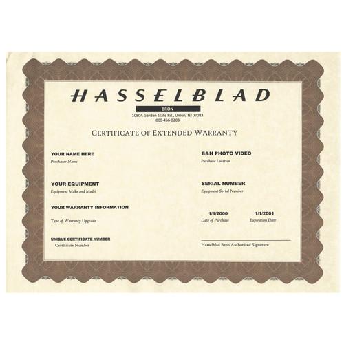 Hasselblad 2-Year Extended Warranty for CFV-50 50401050, Hasselblad, 2-Year, Extended, Warranty, CFV-50, 50401050,