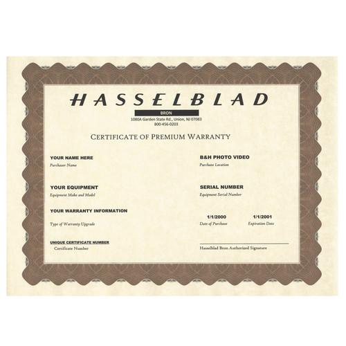 Hasselblad 2-Year Premium Warranty for CFV-50 50401060, Hasselblad, 2-Year, Premium, Warranty, CFV-50, 50401060,