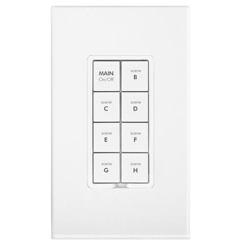 INSTEON  8-Button Keypad Dimmer (White) 2334-222