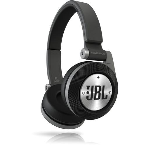 JBL Synchros E40BT Bluetooth On-Ear Headphones (Black) E40BTBLK, JBL, Synchros, E40BT, Bluetooth, On-Ear, Headphones, Black, E40BTBLK