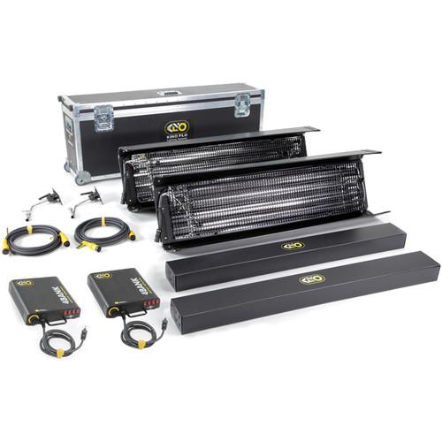 Kino Flo Gaffer 4' 4Bank, 2-Light Kit (120U) KIT-2GF-120U, Kino, Flo, Gaffer, 4', 4Bank, 2-Light, Kit, 120U, KIT-2GF-120U,