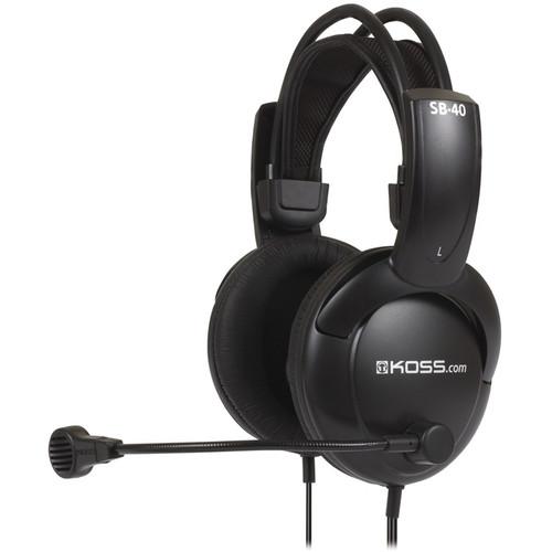Koss  SB40 Full Size Communication Headset 184755, Koss, SB40, Full, Size, Communication, Headset, 184755, Video