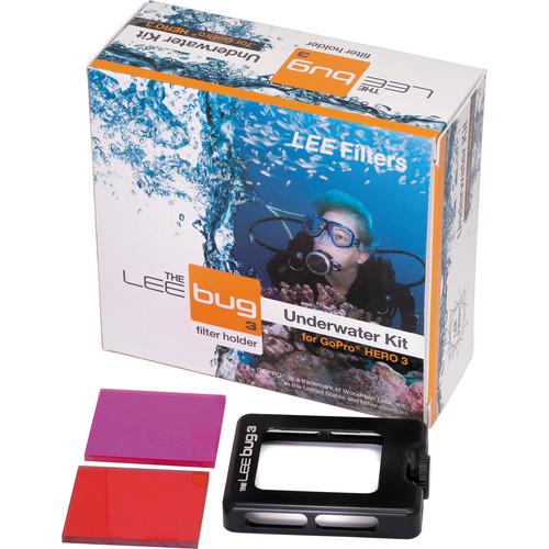 LEE Filters Bug 3 Underwater Kit for GoPro HERO3 BUG3UK, LEE, Filters, Bug, 3, Underwater, Kit, GoPro, HERO3, BUG3UK,