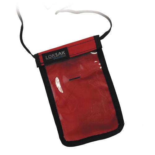 LOKSAK SPLASHSAK Phone Neck Caddy (Red) LOK-NC-P-RD