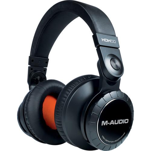 M-Audio  HDH-50 Headphones HDH50, M-Audio, HDH-50, Headphones, HDH50, Video