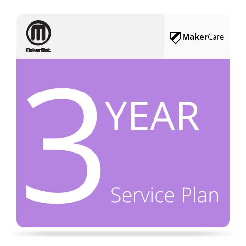 MakerBot 3-Year MakerCare Service Plan for MakerBot MP06583, MakerBot, 3-Year, MakerCare, Service, Plan, MakerBot, MP06583,