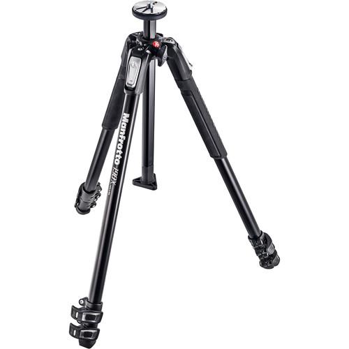 Manfrotto MT190X3 3-Section Tripod with 128RC Micro Fluid Head, Manfrotto, MT190X3, 3-Section, Tripod, with, 128RC, Micro, Fluid, Head