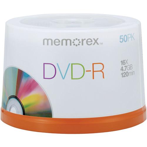 Memorex  DVD-R 4.7GB 16x (50-Pack) Spindle 05639