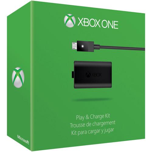 Microsoft Xbox One Play & Charge Kit S3V-00007, Microsoft, Xbox, One, Play, Charge, Kit, S3V-00007,