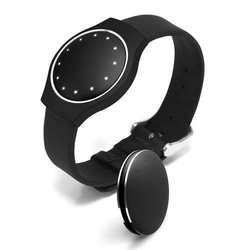 Misfit Wearables Leather Band for Shine (Black) SB0E0