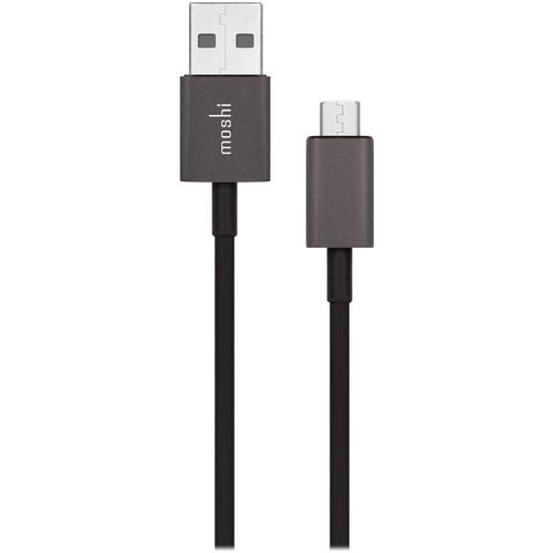 Moshi 3.3' USB to micro USB Cable (Black) 99MO023008, Moshi, 3.3', USB, to, micro, USB, Cable, Black, 99MO023008,