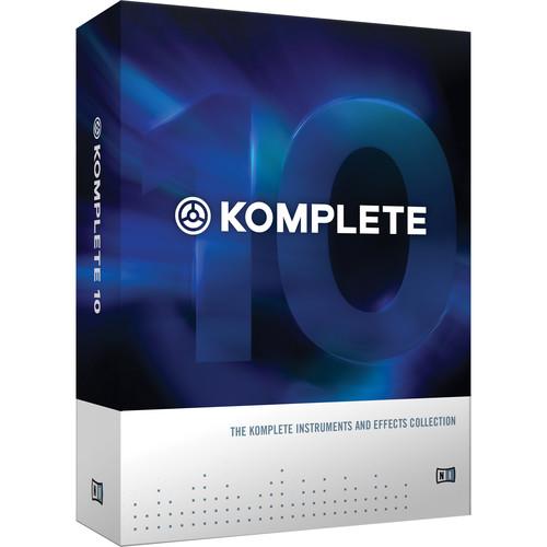 Native Instruments KOMPLETE 10 - Virtual Instruments and 22959