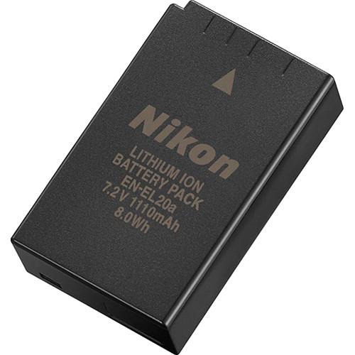 Nikon EN-EL20a Rechargeable Lithium-Ion Battery Pack 3767
