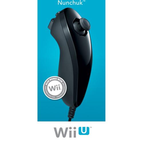 Nintendo Nunchuk Controller (Wii & Wii U, Black) RVLAFK3