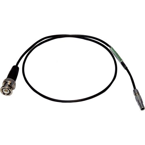 PSC BNC to 4P Lemo Red Epic Time Code Cable (2') FPSC1137A, PSC, BNC, to, 4P, Lemo, Red, Epic, Time, Code, Cable, 2', FPSC1137A,