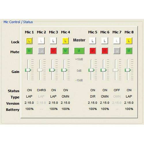 Revolabs HD Gold Control Panel Software 10HDCTRLPNLGOLD