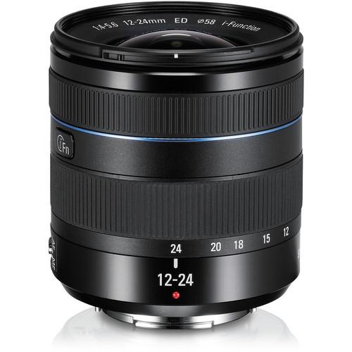 Samsung 12-24mm f/4-5.6 ED Wide-Angle Zoom Lens EX-W1224ANB/US, Samsung, 12-24mm, f/4-5.6, ED, Wide-Angle, Zoom, Lens, EX-W1224ANB/US