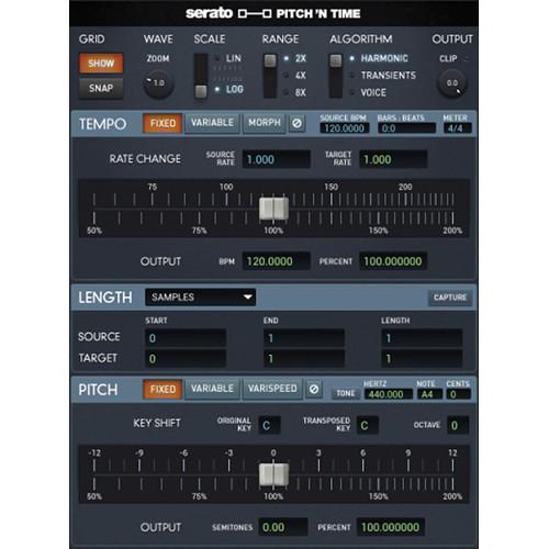 Serato Pitch 'n Time Pro 3.0 - Time Stretching and SSW-PT-PR3-DL