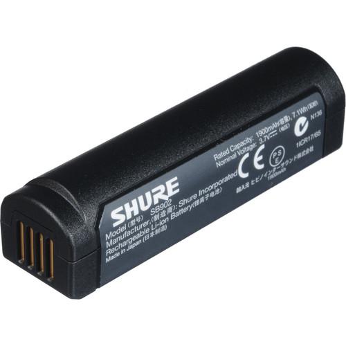 Shure SB902 Rechargeable Lithium-Ion Battery SB902, Shure, SB902, Rechargeable, Lithium-Ion, Battery, SB902,