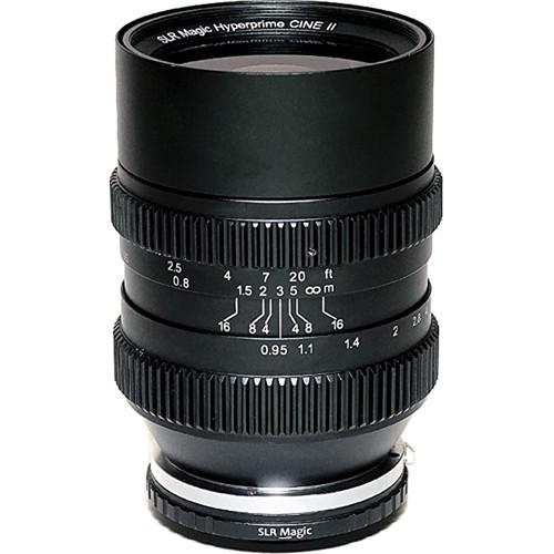 SLR Magic Cine 35mm T0.95 Mark II Lens SLR-3595M-CINE II-X