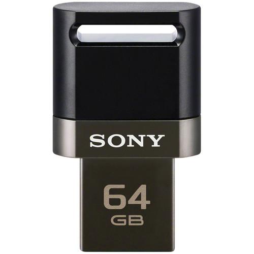 Sony 64GB MicroVault Smartphone USB Flash Drive USM64SA1/B