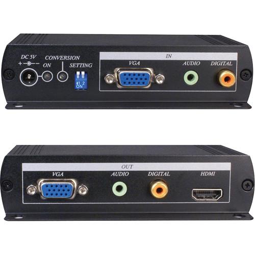 Speco Technologies VGA and Audio to HDMI Converter VGA-HDMI, Speco, Technologies, VGA, Audio, to, HDMI, Converter, VGA-HDMI,