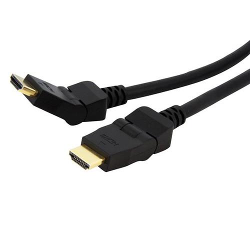 StarTech 180° Rotating High-Speed HDMI Cable - HDMIROTMM6, StarTech, 180°, Rotating, High-Speed, HDMI, Cable, HDMIROTMM6
