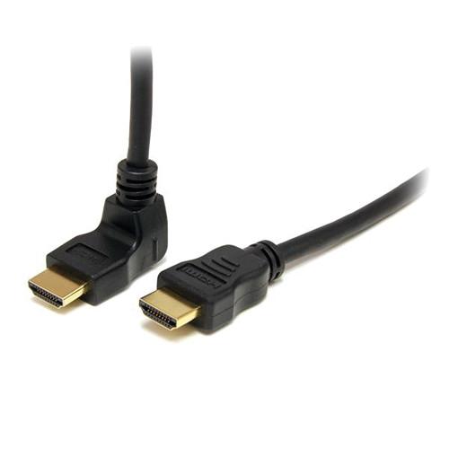 StarTech 6' 90° Up-Angle Angled High-Speed HDMI Cable HDMMU6, StarTech, 6', 90°, Up-Angle, Angled, High-Speed, HDMI, Cable, HDMMU6