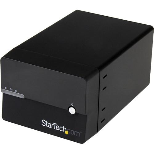 StarTech S352BMU3N Dual Bay Gigabit NAS RAID Enclosure S352BMU3N