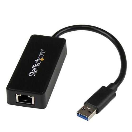 StarTech USB 3.0 to Gigabit Ethernet Adapter NIC USB31000SPTB, StarTech, USB, 3.0, to, Gigabit, Ethernet, Adapter, NIC, USB31000SPTB