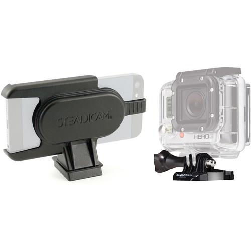 Steadicam GoPro HERO and iPhone 5/5s Mounts for Smoothee, Steadicam, GoPro, HERO, iPhone, 5/5s, Mounts, Smoothee