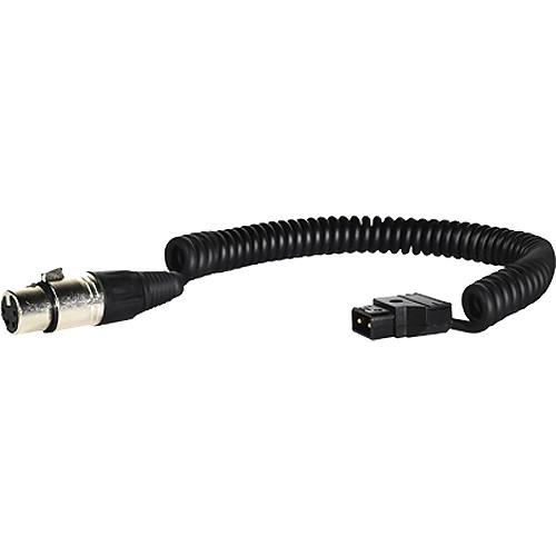 Switronix Coiled PowerTap Cable for 4-Pin XLR Devices PTC-XLR