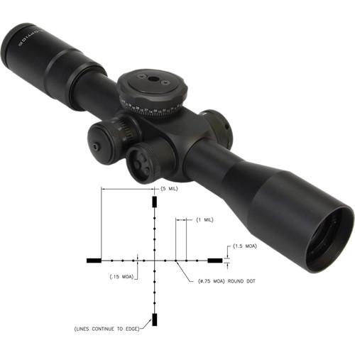 US OPTICS 10x37 ST-10 Riflescope (Mil-Scale GAP Reticle), US, OPTICS, 10x37, ST-10, Riflescope, Mil-Scale, GAP, Reticle,