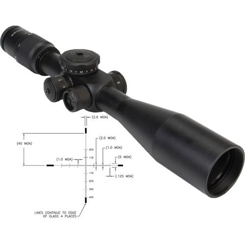 US OPTICS  3.2-17x44 LR-17 Riflescope LR-17MOA