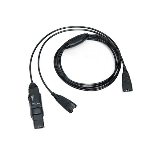 VXi  Y Cord-G with Inline Mute 202339, VXi, Y, Cord-G, with, Inline, Mute, 202339, Video