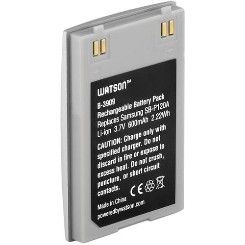 Watson SB-P120A Lithium-Ion Battery Pack (3.7V, 600mAh) B-3909, Watson, SB-P120A, Lithium-Ion, Battery, Pack, 3.7V, 600mAh, B-3909